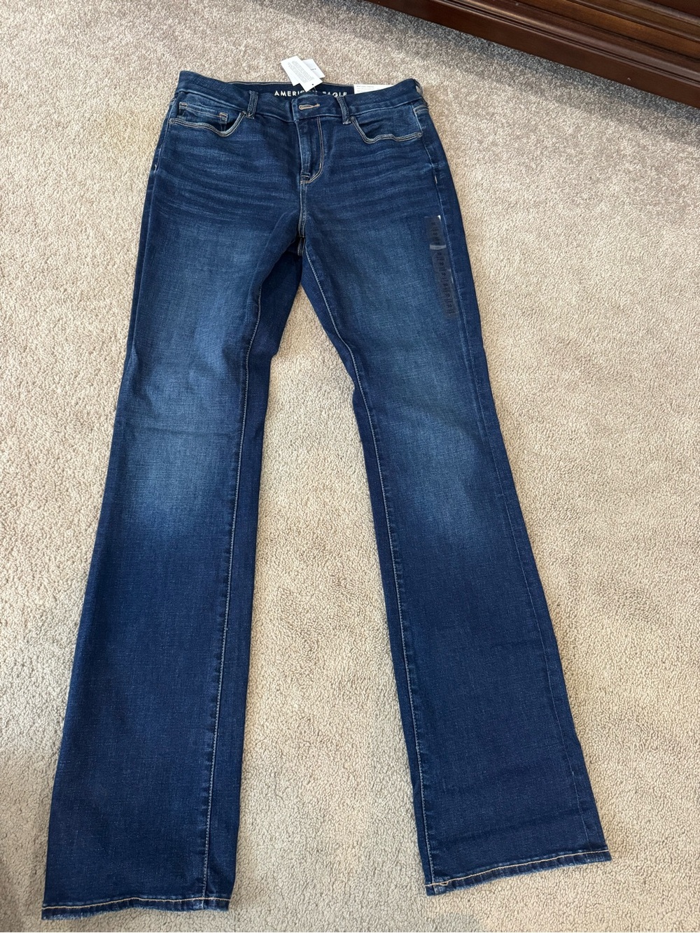 American Eagle Outfitters Dark Blue Flare Jeans